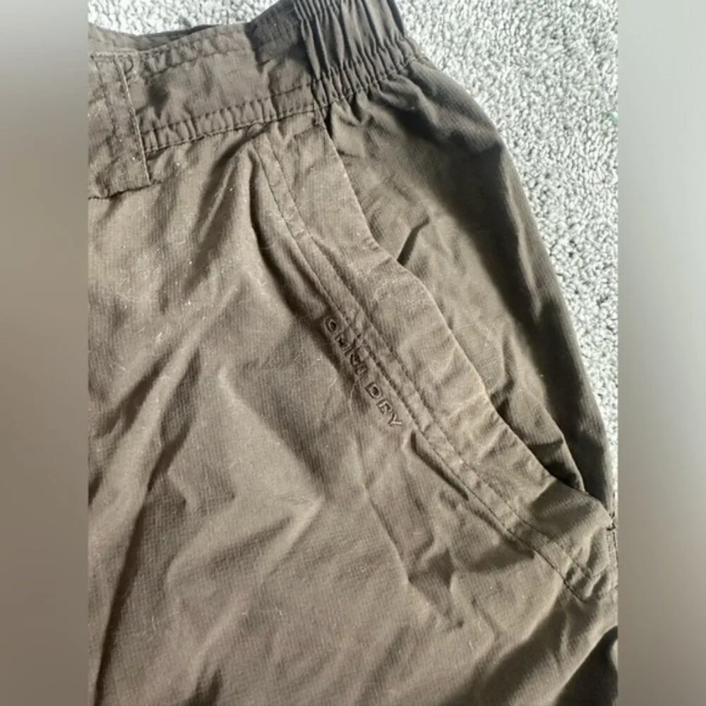 Columbia Mens Titanium Omni Dry Brown Tan Shorts Size XXL Titanium Omni Dry